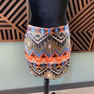 Forever 21 Sequin Mini Skirt